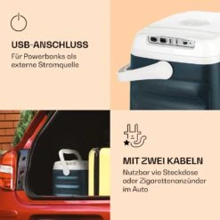 BeerBelly 21 Elektrische Kühlbox Kühl-& Warmhaltefunktion USB-Port ECO-Modus -Haushaltsgeräte Geschäft 10035547 de 0003 logo