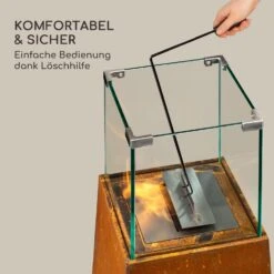 Firetower Ethanol-Kamin Sicherheitsbrenner 250 Ml / 1,5 H Löschhilfe Flammenschutz -Haushaltsgeräte Geschäft 10035594 de 0005 logo