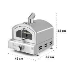 Pizzaiolo Neo Gas-Pizzaofen Inkl. Pizzastein Thermometer Edelstahl -Haushaltsgeräte Geschäft 10035708 yy 0010 logo Klarstein Pizzaiolo Neo Gas Pizzaofen