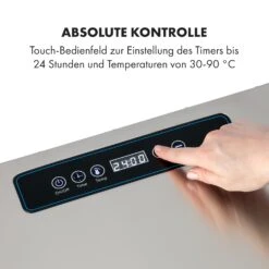 Captain Jerky 110 Dörrautomat 1000W 30-90 °C 24h-Timer Edelstahl -Haushaltsgeräte Geschäft 10035735 de 0003 logo