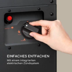 Flagranti Plus Gasheizstrahler 8kW Seitentische Edelstahl 6 -Haushaltsgeräte Geschäft 10035836 de 0006 logo