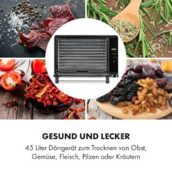 Mega Jerky Dörrautomat 650W 50-80°C LC-Touch-Display Timer -Haushaltsgeräte Geschäft 10035853 de 0004 logo