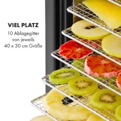 Mega Jerky Dörrautomat 650W 50-80°C LC-Touch-Display Timer -Haushaltsgeräte Geschäft 10035853 de 0005 logo