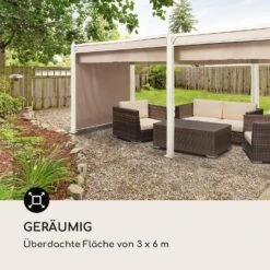 Pantheon Cortina Pavillon Mit Dach 3x6m 4 Seitenteile -Haushaltsgeräte Geschäft 10035886 de 0004 logo