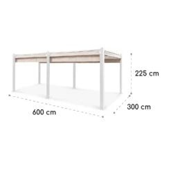 Pantheon Cortina Pavillon Mit Dach 3x6m 4 Seitenteile -Haushaltsgeräte Geschäft 10035886 yy 0009 logo