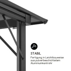 Pantheon Solid Sky Ambient Solar Pavillon Mit Grauem Dach 3x3m Polycarbonat Aluminium 16 Pantheon Solid Sky Ambient Solar Pavillon Mit Grauem Dach 3x3m Polycarbonat Aluminium -Haushaltsgeräte Geschäft 10035899 de 0006 logo