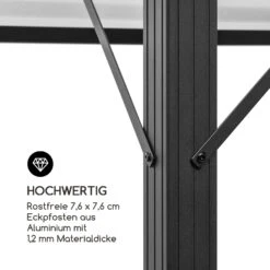 Pantheon Solid Sky Ambient Solar Pavillon 3x3m Polycarbonat Aluminium -Haushaltsgeräte Geschäft 10035900 de 0008 logo