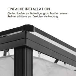 Pantheon Solid Sky Pavillon-Seitenwände 3x3 4 Stück 140g/m² -Haushaltsgeräte Geschäft 10035903 de 0004 logo