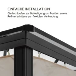 Pantheon Solid Sky Pavillon-Seitenwände 3x4 4 Stück 140g/m² -Haushaltsgeräte Geschäft 10035910 de 0004 logo