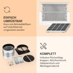 Mariana Neo 60 Flachschirmhaube 60cm 640 M³/h Abluft LED -Haushaltsgeräte Geschäft 10035925 de 0006 logo