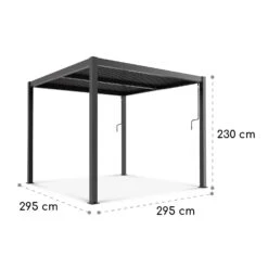Pantheon Climax Ambient 3x3 M 4 Eckpfosten Bioklimatisches Dach -Haushaltsgeräte Geschäft 10035942 yy 0009 logo
