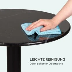 Patras Pearl Bistro-Tisch Jugendstil Marmor Ø 60 Cm H 75 Cm Gusseisern -Haushaltsgeräte Geschäft 10035978 de 0004 logo