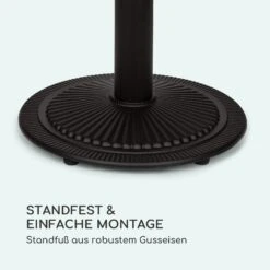 Patras Pearl Bistro-Tisch Jugendstil Marmor Ø 60 Cm H 75 Cm Gusseisern -Haushaltsgeräte Geschäft 10035978 de 0005 logo