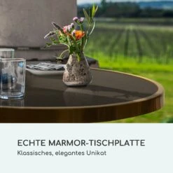 Patras Lux Bistro-Tisch Mit Dreifuß Marmortisch Ø: 57,5 Cm Höhe: 72 Cm -Haushaltsgeräte Geschäft 10035984 de 0003 logo