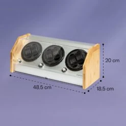 Garonne 6 Uhrenbeweger 6 Uhren 3 Geschwindigkeiten 4 Modi Bambus -Haushaltsgeräte Geschäft 10036043 yy 0005 logo