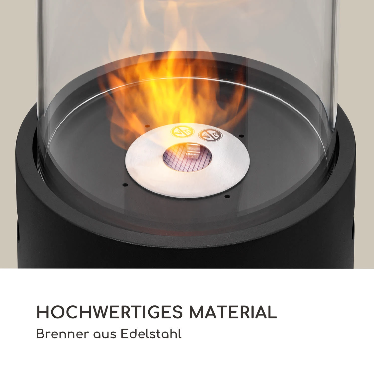 Fiamme Tamburo Ethanol-Kamin Edelstahl-Brenner 0,8Ltr 4-5 H Brenndauer 5 Fiamme Tamburo Ethanol-Kamin Edelstahl-Brenner 0,8Ltr 4-5 H Brenndauer – Bild 3