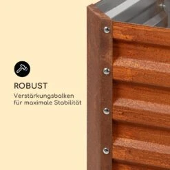 Rust Grow Hochbeet Gartenbeet Verzinktes Stahlblech Rost-Finish -Haushaltsgeräte Geschäft 10036158 de 0005 logo
