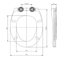 Kaiana Toilettendeckel O-Form Absenkautomatik Antibakteriell -Haushaltsgeräte Geschäft 10036248 yy 0008 logo
