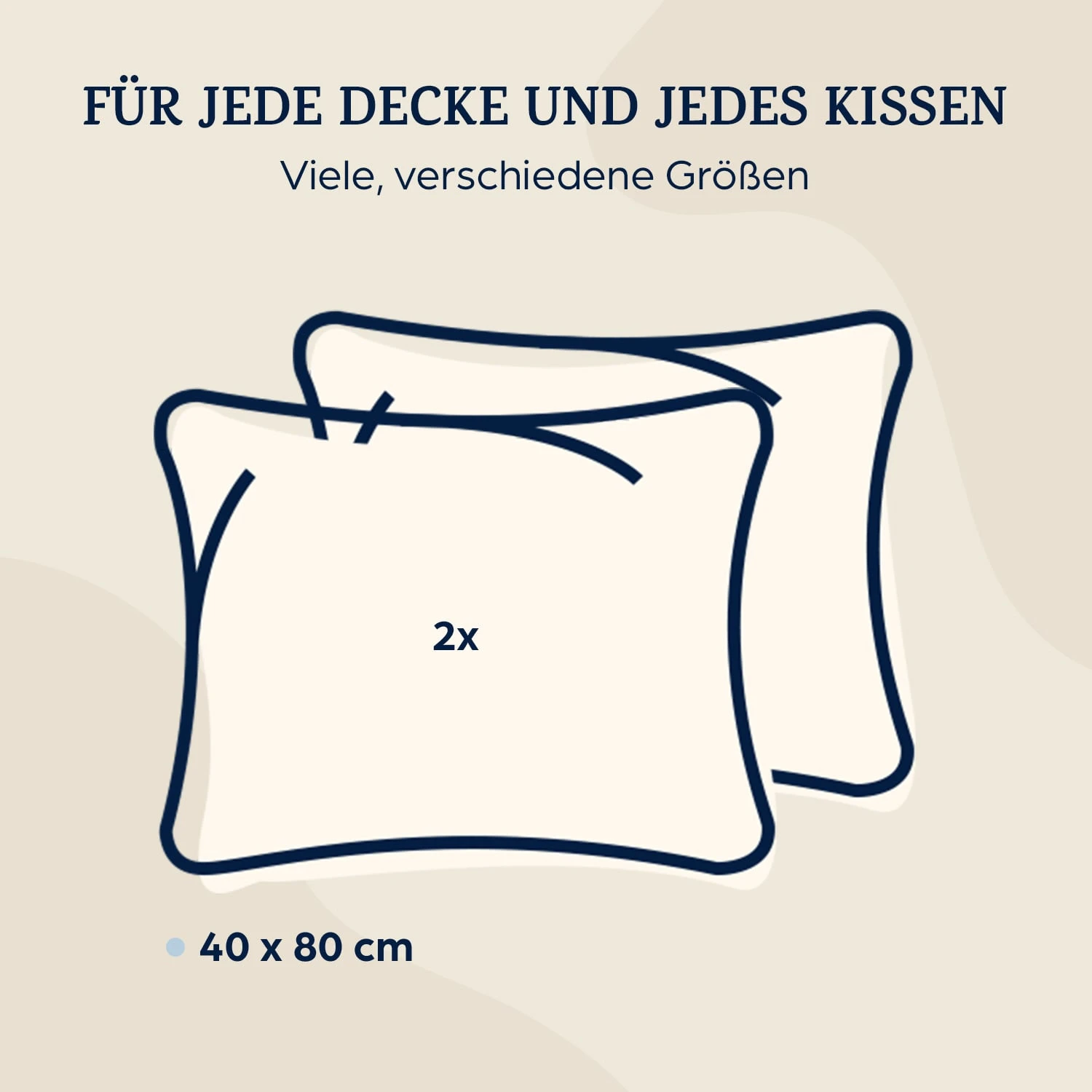 Soft Wonder-Edition Kopfkissenbezüge 2er Set 40x80 Cm Mikrofaser 8 Soft Wonder-Edition Kopfkissenbezüge 2er Set 40x80 Cm Mikrofaser – Bild 6