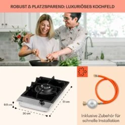 Alchemist Gaskochfeld 1 Wokbrenner Glaskeramik -Haushaltsgeräte Geschäft 10036335 de 0006 usp