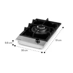 Alchemist Gaskochfeld 1 Wokbrenner Glaskeramik -Haushaltsgeräte Geschäft 10036335 yy 0011 dimensions