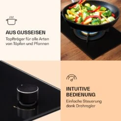 Goldflame Gaskochfeld 1 Wokbrenner Glaskeramik -Haushaltsgeräte Geschäft 10036336 de 0003 logo