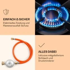 Goldflame Gaskochfeld 1 Wokbrenner Glaskeramik -Haushaltsgeräte Geschäft 10036336 de 0005 logo