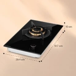 Goldflame Gaskochfeld 1 Wokbrenner Glaskeramik -Haushaltsgeräte Geschäft 10036336 yy 0006 logo