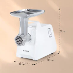 Mighty Mince Elektrischer Fleischwolf 500 - 1361 Watt 3 Lochscheiben -Haushaltsgeräte Geschäft 10036478 yy 0008 logo