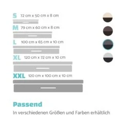 Balu Hundebett Hundekissen | Waschbar | Orthopädisch | Rutschfest | Atmungsaktiver Memory-Schaum | Größe XXL (120 X 10 X 100 Cm) -Haushaltsgeräte Geschäft 10037558 de 0007 logo