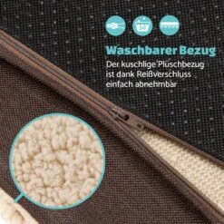 Balu Hundebett Hundekissen | Waschbar | Orthopädisch | Rutschfest | Atmungsaktiver Memory-Schaum | Größe L (100 X 10 X 65 Cm) 13 Balu Hundebett Hundekissen | Waschbar | Orthopädisch | Rutschfest | Atmungsaktiver Memory-Schaum | Größe L (100 X 10 X 65 Cm) -Haushaltsgeräte Geschäft 10037561 de 0005 logo