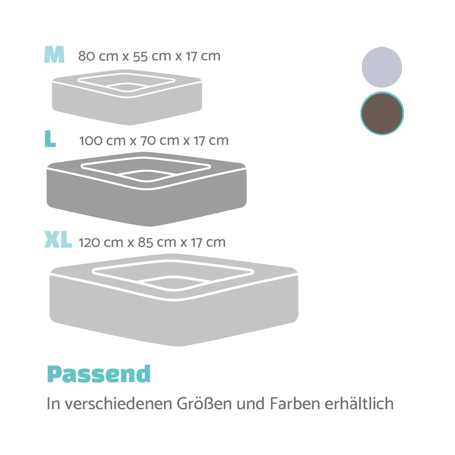 Bruno Hundebett Hundekorb | Waschbar | Orthopädisch | Rutschfest | Atmungsaktiv | Memory-Schaum | Größe L (100 X 17 X 70 Cm) 9 Bruno Hundebett Hundekorb | Waschbar | Orthopädisch | Rutschfest | Atmungsaktiv | Memory-Schaum | Größe L (100 X 17 X 70 Cm) – Bild 7