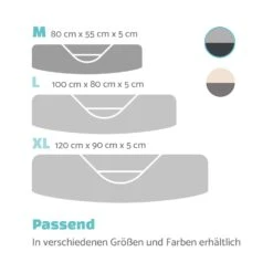 Lotte Hundebett Waschbar Orthopädisch Rutschfest Atmungsaktiv Größe M -Haushaltsgeräte Geschäft 10037590 de 0007 logo