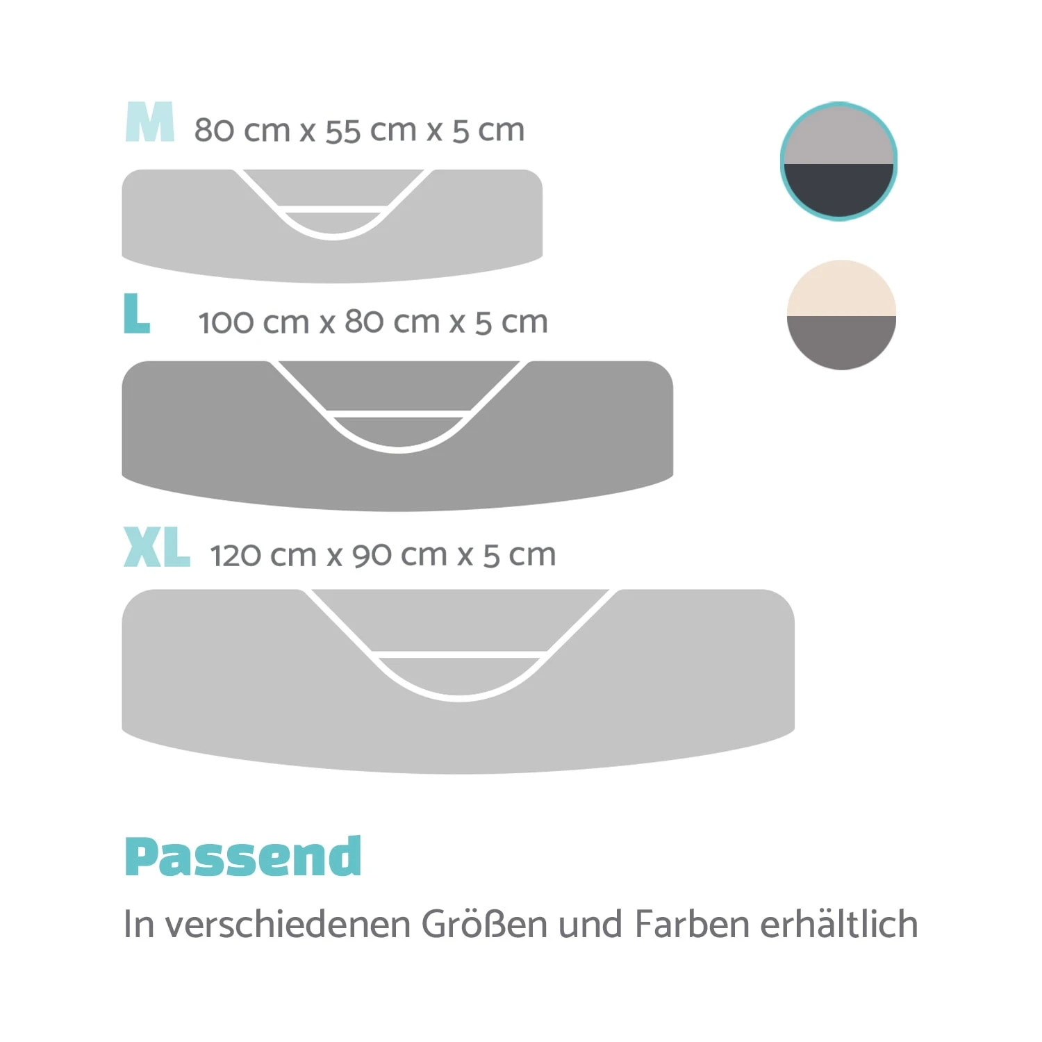 Lotte Hundebett Waschbar Orthopädisch Rutschfest Memory-Schaum Größe L 9 Lotte Hundebett Waschbar Orthopädisch Rutschfest Memory-Schaum Größe L – Bild 7