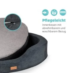 Lotte Hundebett Waschbar Rutschfest Memory-Schaum Größe XL -Haushaltsgeräte Geschäft 10037592 de 0005 logo