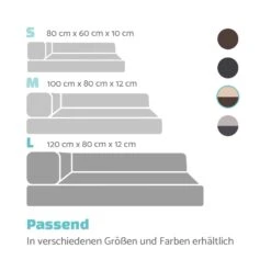 Odin Hundesofa Waschbar Orthopädisch Rutschfest Memory-Schaum Größe L -Haushaltsgeräte Geschäft 10037600 de 0007 logo