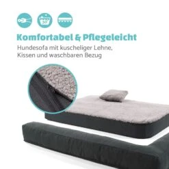 Odin Hundesofa Hundematte | Waschbar | Orthopädisch | Rutschfest | Atmungsaktiv | Memory-Schaum | Größe L (120 × 12 × 80 Cm) -Haushaltsgeräte Geschäft 10037603 de 0005 logo