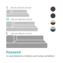 Odin Hundesofa Hundematte | Waschbar | Orthopädisch | Rutschfest | Atmungsaktiv | Memory-Schaum | Größe L (120 × 12 × 80 Cm) -Haushaltsgeräte Geschäft 10037603 de 0007 logo