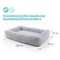 Balu Hundebett Ersatzbezug Waschbar Rutschfest Atmungsaktiv Größe L -Haushaltsgeräte Geschäft 10037654 de 0004 logo