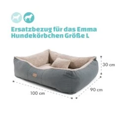 Emma Hundebett Ersatzbezug Waschbar Rutschfest Atmungsaktiv Größe L -Haushaltsgeräte Geschäft 10037663 de 0004 logo