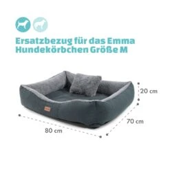 Emma Hundebett Ersatzbezug Waschbar Rutschfest Atmungsaktiv Größe M -Haushaltsgeräte Geschäft 10037664 de 0004 logo