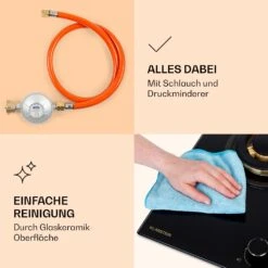 Goldflame 3 Gaskochfeld 3-flammig Messing-Brenner Glaskeramik -Haushaltsgeräte Geschäft 10037805 de 0006 logo