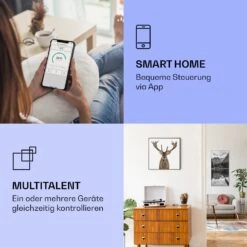 Wonderwall Air Art Smart Infrarotheizung Hirsch 60x60cm 350W -Haushaltsgeräte Geschäft 10037831 de 0002 logo