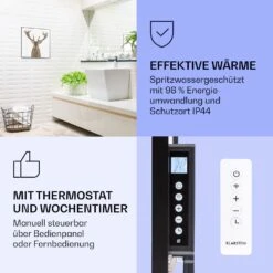 Wonderwall Air Art Smart Infrarotheizung Hirsch 60x60cm 350W -Haushaltsgeräte Geschäft 10037831 de 0004 logo