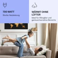 Wonderwall Air Art Smart Infrarotheizung Goldene Karte 120x60cm 700W -Haushaltsgeräte Geschäft 10037873 de 0005 logo