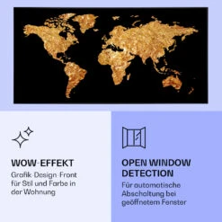 Wonderwall Air Art Smart Infrarotheizung Goldene Karte 120x60cm 700W -Haushaltsgeräte Geschäft 10037873 de 0006 logo