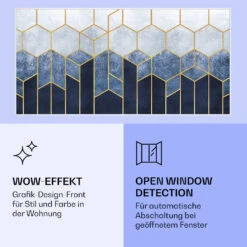 Wonderwall Air Art Smart Infrarotheizung Blaue Linie 120x60cm 700W -Haushaltsgeräte Geschäft 10037910 de 0006 logo