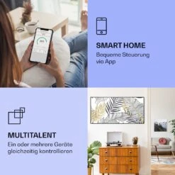 Wonderwall Air Art Smart Infrarotheizung Blatt 120x60cm 700W -Haushaltsgeräte Geschäft 10037917 de 0002 logo