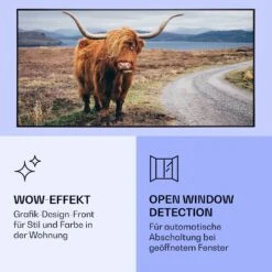 Wonderwall Air Art Smart Infrarotheizung Kuh 120x60cm 700W -Haushaltsgeräte Geschäft 10037923 de 0006 logo