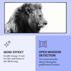 Wonderwall Air Art Smart Infrarotheizung Löwe 60x120cm 700W -Haushaltsgeräte Geschäft 10037925 de 0006 logo